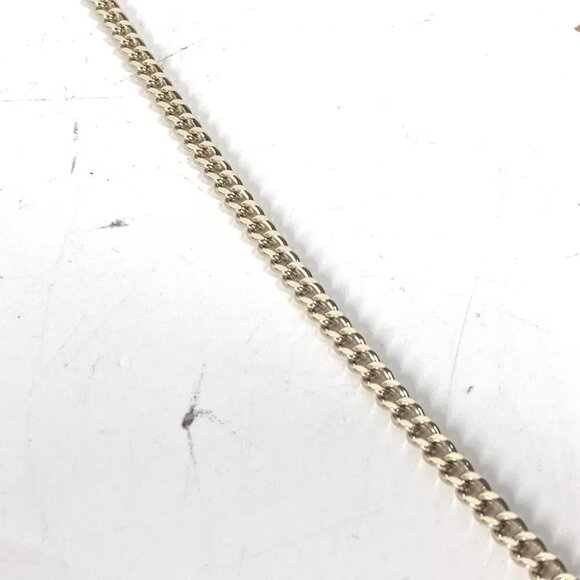 CHANEL 22C CC CC Mark Rhinestone Lipstick Long Necklace Chain Necklace Unused - Picture 3 of 12